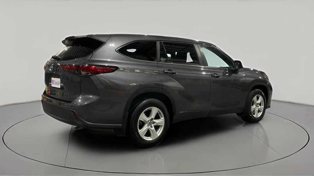 2023 Toyota Kluger Gx AWD, Automatic, 65085 km, Right Back Diagonal (45- Degree) View