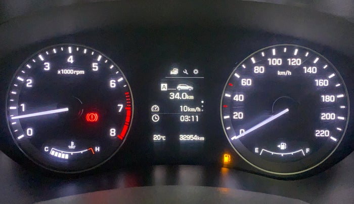 2016 Hyundai Elite i20 ASTA 1.2, Petrol, Manual, 32,920 km, Odometer View