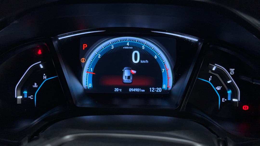 2017 Honda Civic Vti, Automatic, 94901 km, Odometer View