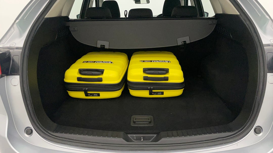 Boot Inside View with Luggage