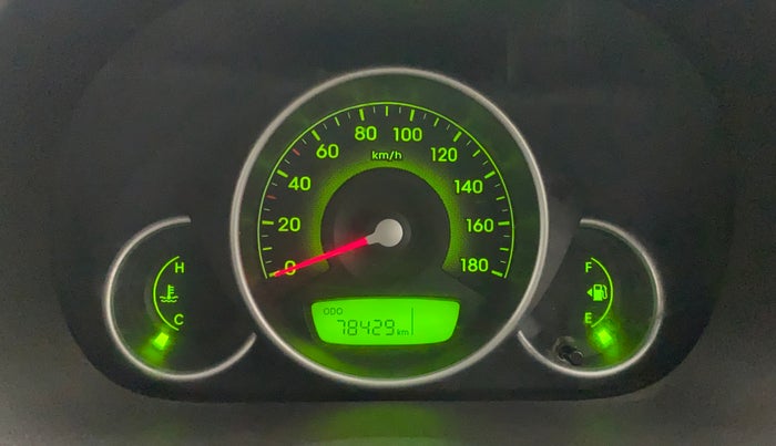 2014 Hyundai Eon MAGNA +, Petrol, Manual, 78,428 km, Odometer Image