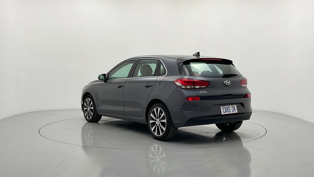 2019 Hyundai i30 Premium, Automatic, 31452 km, Left Back Diagonal (45- Degree) View