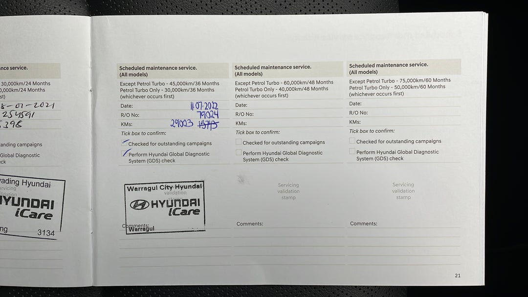 2019 Hyundai i30 Premium, Automatic, 31452 km, Service History