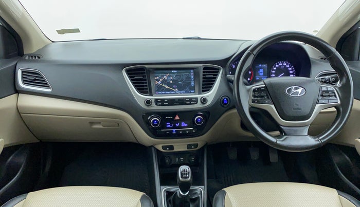 2018 Hyundai Verna 1.6 SX (O) CRDI MT, Diesel, Manual, 49,259 km, Dashboard View