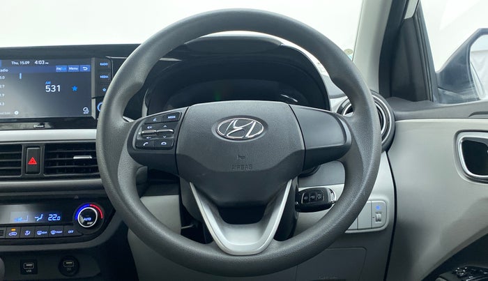 2020 Hyundai GRAND I10 NIOS SPORTZ PETROL, Petrol, Manual, 12,399 km, Steering Wheel Close Up