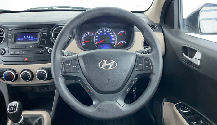 2015 Hyundai Grand i10 SPORTZ 1.2 KAPPA VTVT, Petrol, Manual, 31,091 km, Steering Wheel Close Up