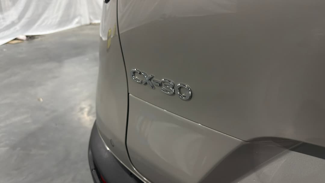 2025 Mazda CX-30 G20 Evolve (FWD), Automatic, 11733 km, Badge (Boot Left Side)