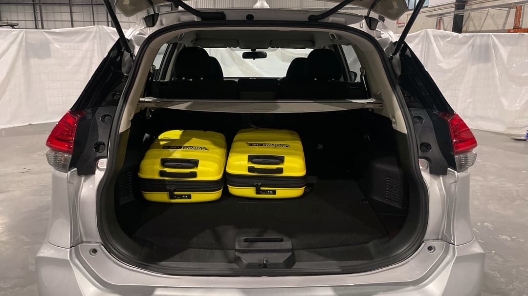 2022 Nissan X-trail St (2WD), Automatic, 45636 km, Boot Inside View with Luggage