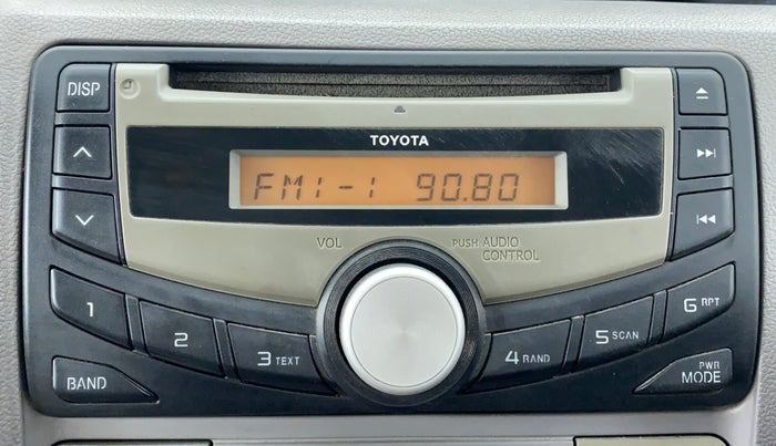 2011 Toyota Etios Liva V SP, Petrol, Manual, 57,603 km, Infotainment System