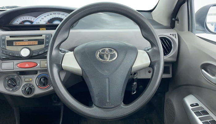 2011 Toyota Etios Liva V SP, Petrol, Manual, 57,603 km, Steering Wheel Close Up