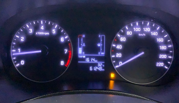 2018 Hyundai Creta SX 1.6 PETROL, Petrol, Manual, 61,248 km, Odometer Image