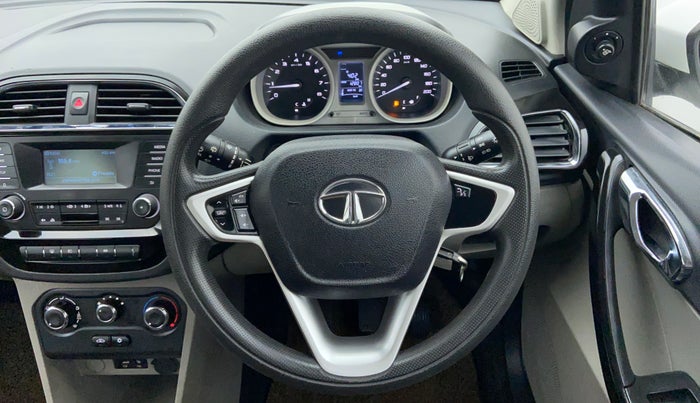 2017 Tata Tiago XZ 1.2 REVOTRON, Petrol, Manual, 12,788 km, Steering Wheel Close Up