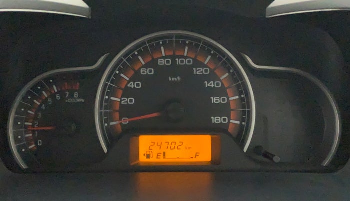 2015 Maruti Alto K10 VXI P, Petrol, Manual, 24,700 km, Odometer Image