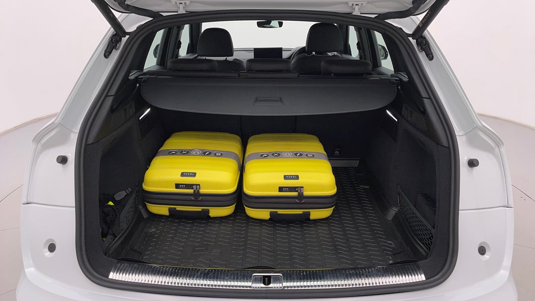 Boot Inside View with Luggage