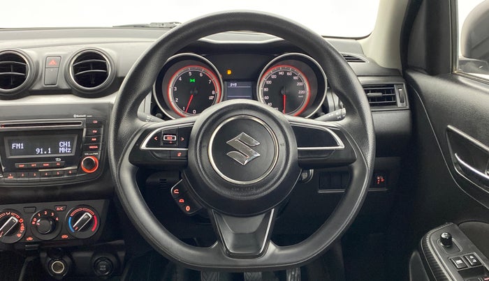 2018 Maruti Swift VXI D, Petrol, Manual, 23,332 km, Steering Wheel Close Up