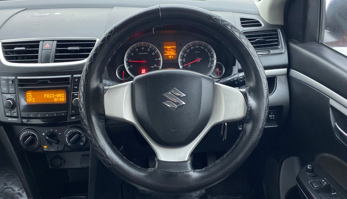 2015 Maruti Swift VXI D, Petrol, Manual, 43,837 km, Steering Wheel Close Up