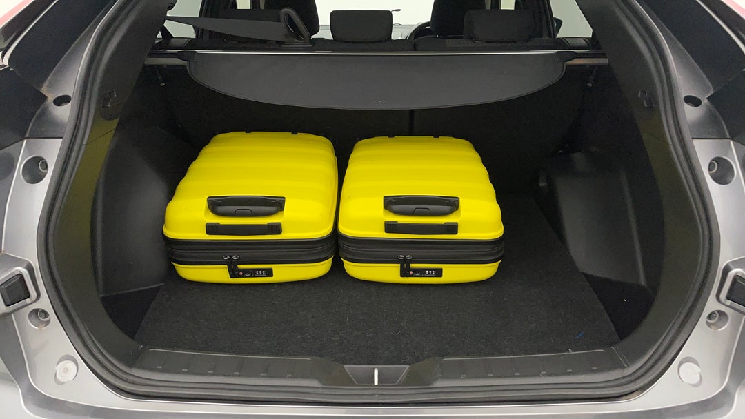 Boot Inside View with Luggage