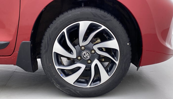 2019 Toyota Glanza V MT PETROL, Petrol, Manual, 49,615 km, Right Front Wheel