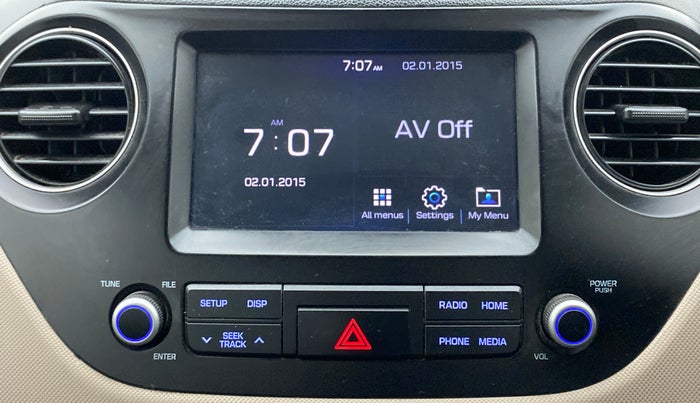 2018 Hyundai Grand i10 SPORTZ U2 1.2 CRDI, Diesel, Manual, 58,207 km, Infotainment System