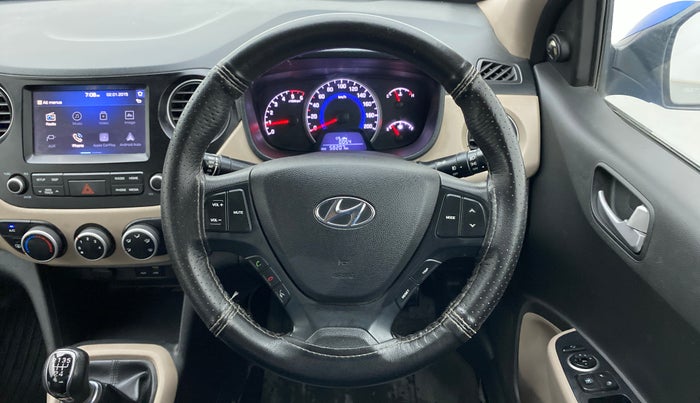 2018 Hyundai Grand i10 SPORTZ U2 1.2 CRDI, Diesel, Manual, 58,207 km, Steering Wheel Close Up
