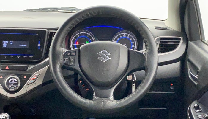 2019 Maruti Baleno DELTA 1.2 K12, Petrol, Manual, 29,331 km, Steering Wheel Close Up