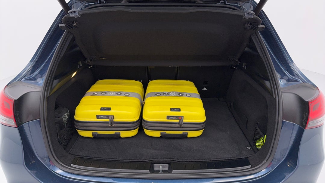 Boot Inside View with Luggage