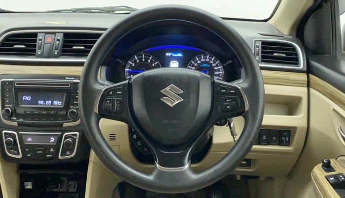 2018 Maruti Ciaz DELTA 1.5 SHVS MT PETROL, Petrol, Manual, 36,472 km, Steering Wheel Close Up