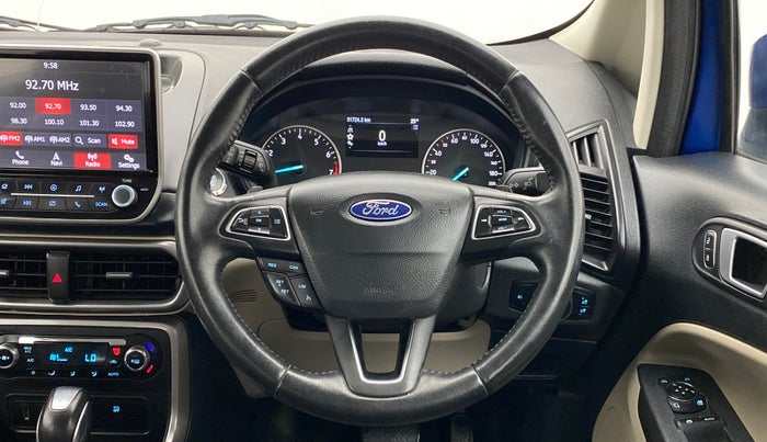 2020 Ford Ecosport TITANIUM + 1.5L PETROL AT, Petrol, Automatic, 31,724 km, Steering Wheel Close Up