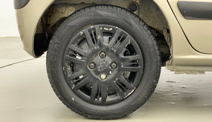 2011 Hyundai Santro Xing GLS, Petrol, Manual, 56,061 km, Right Rear Wheel