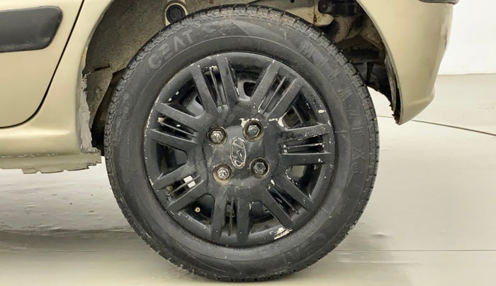 2011 Hyundai Santro Xing GLS, Petrol, Manual, 56,061 km, Left Rear Wheel