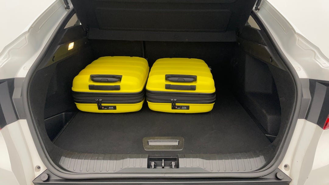 Boot Inside View with Luggage