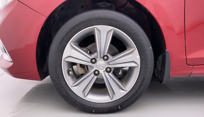 2018 Hyundai Verna 1.6 CRDI SX + AT, Diesel, Automatic, 58,237 km, Left Front Wheel