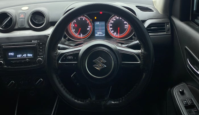 2020 Maruti Swift VXI, Petrol, Manual, 44,656 km, Steering Wheel Close Up