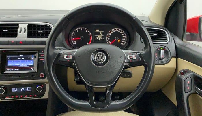 2016 Volkswagen Polo HIGHLINE1.2L, Petrol, Manual, 8,593 km, Steering Wheel Close Up