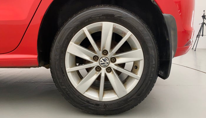 2016 Volkswagen Polo HIGHLINE1.2L, Petrol, Manual, 8,593 km, Left Rear Wheel