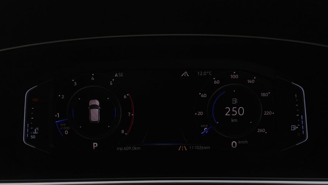 2018 Volkswagen Tiguan 162 Tsi Highline, Automatic, 111026 km, Odometer View