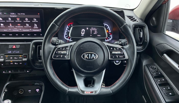 2020 KIA SONET GTX PLUS 1.0 IMT, Petrol, Manual, 17,228 km, Steering Wheel Close Up