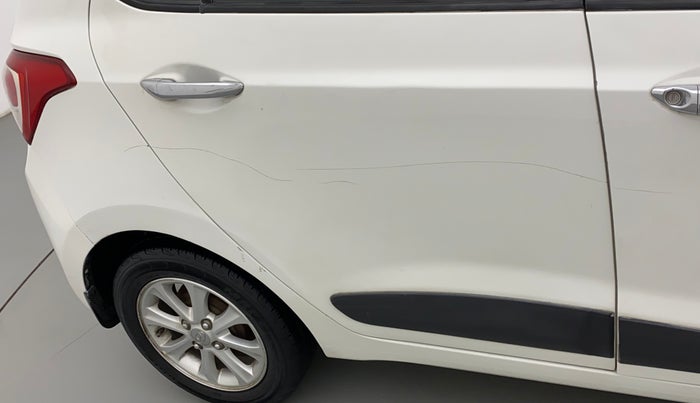 2015 Hyundai Grand i10 ASTA AT 1.2 KAPPA VTVT, Petrol, Automatic, 77,395 km, Right rear door - Minor scratches