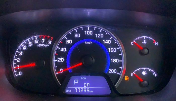 2015 Hyundai Grand i10 ASTA AT 1.2 KAPPA VTVT, Petrol, Automatic, 77,395 km, Odometer Image