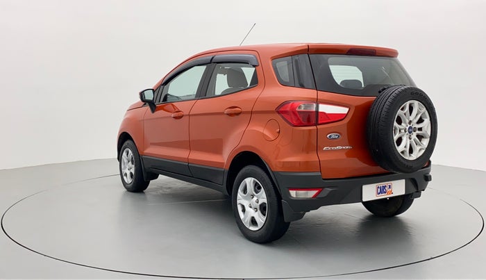 2014 Ford Ecosport 1.5 TREND TDCI, Diesel, Manual, 1,23,160 km, Left Back Diagonal (45- Degree) View