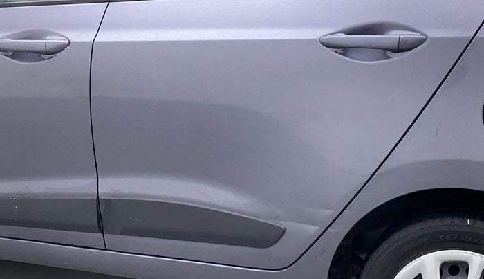 2019 Hyundai Grand i10 SPORTZ 1.2 KAPPA VTVT, Petrol, Manual, 25,012 km, Rear left door - Slightly dented