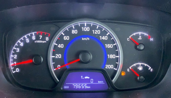 2017 Hyundai Grand i10 SPORTZ 1.2 KAPPA VTVT, Petrol, Manual, 79,770 km, Odometer Image