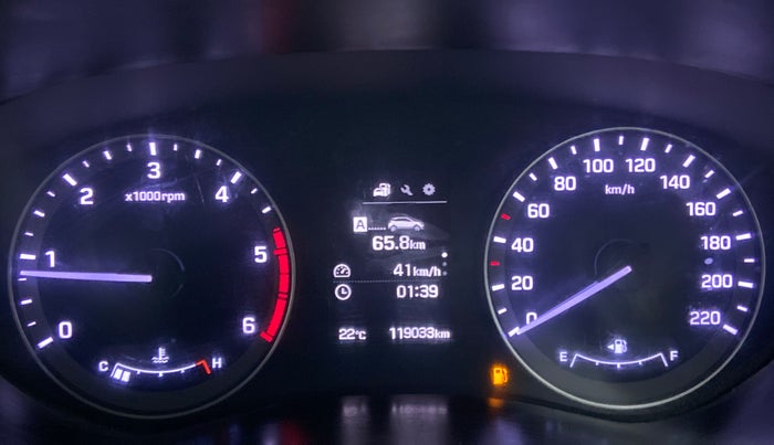 2016 Hyundai Elite i20 ASTA 1.4 CRDI, Diesel, Manual, 1,19,203 km, Odometer Image