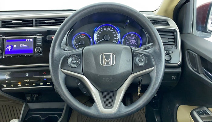 2017 Honda City V MT PETROL, Petrol, Manual, 26,466 km, Steering Wheel Close Up