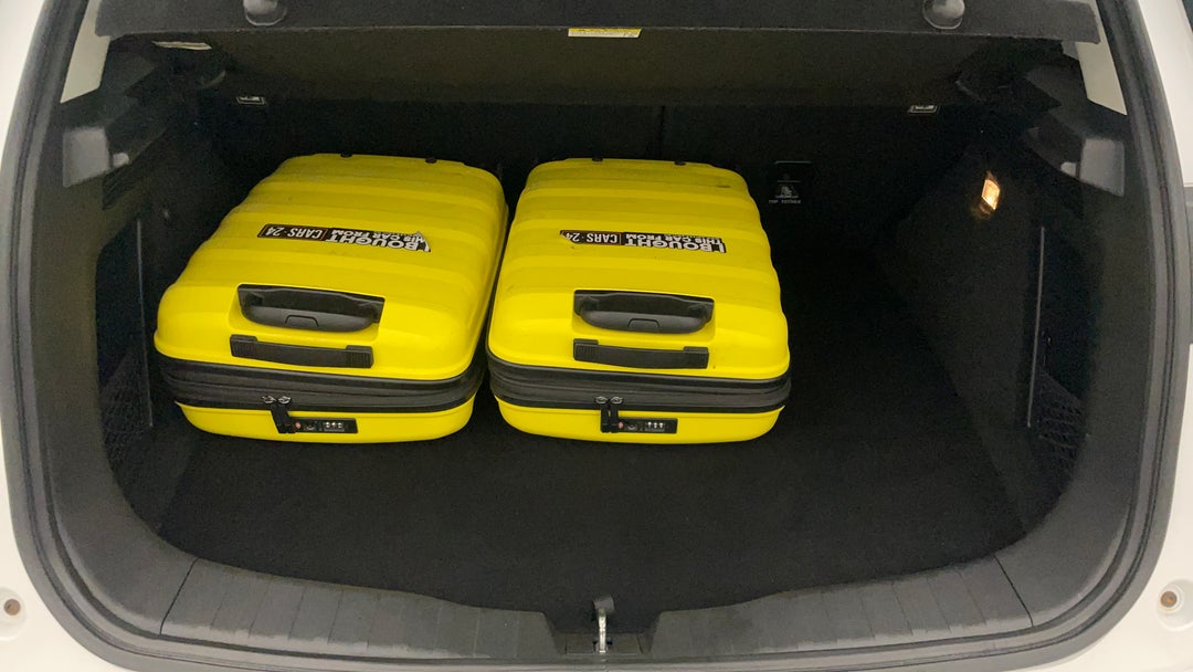 Boot Inside View with Luggage