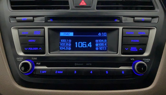 2015 Hyundai Elite i20 SPORTZ 1.2, Petrol, Manual, 38,731 km, Infotainment System