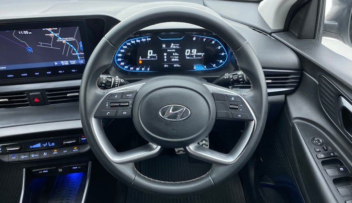 2021 Hyundai NEW I20 Asta 1.0 GDI Turbo IMT, Petrol, Manual, 9,621 km, Steering Wheel Close Up