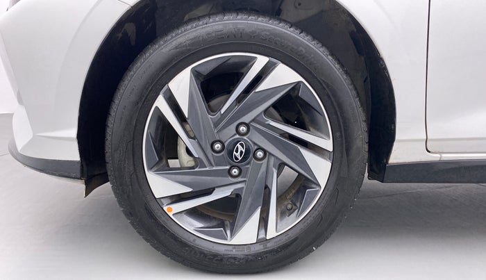 2021 Hyundai NEW I20 Asta 1.0 GDI Turbo IMT, Petrol, Manual, 9,621 km, Left Front Wheel