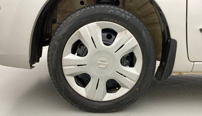 2018 Maruti Wagon R 1.0 VXI, Petrol, Manual, 39,669 km, Left Front Wheel