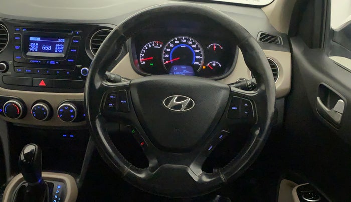 2014 Hyundai Grand i10 ASTA AT 1.2 KAPPA VTVT, Petrol, Automatic, 68,805 km, Steering Wheel Close Up